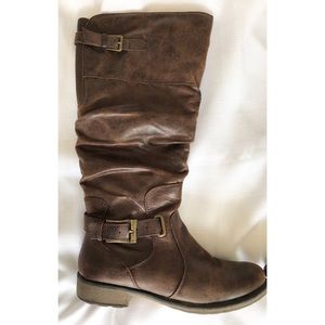 Brown boots